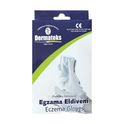 Dermateks Pamuklu Eldiven Egzema Large