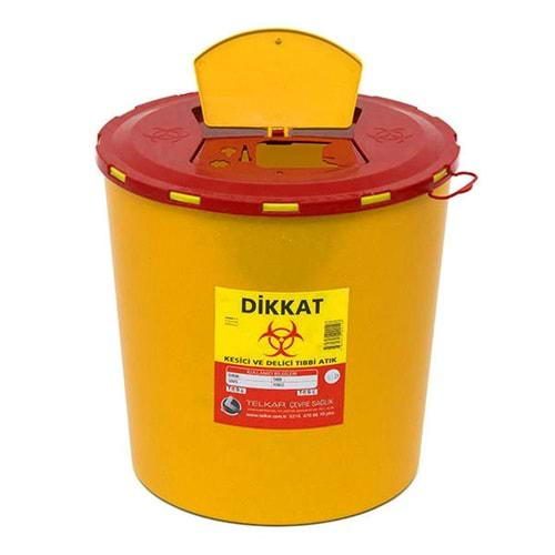 Tıbbi Atık Kovası 1,5 LT