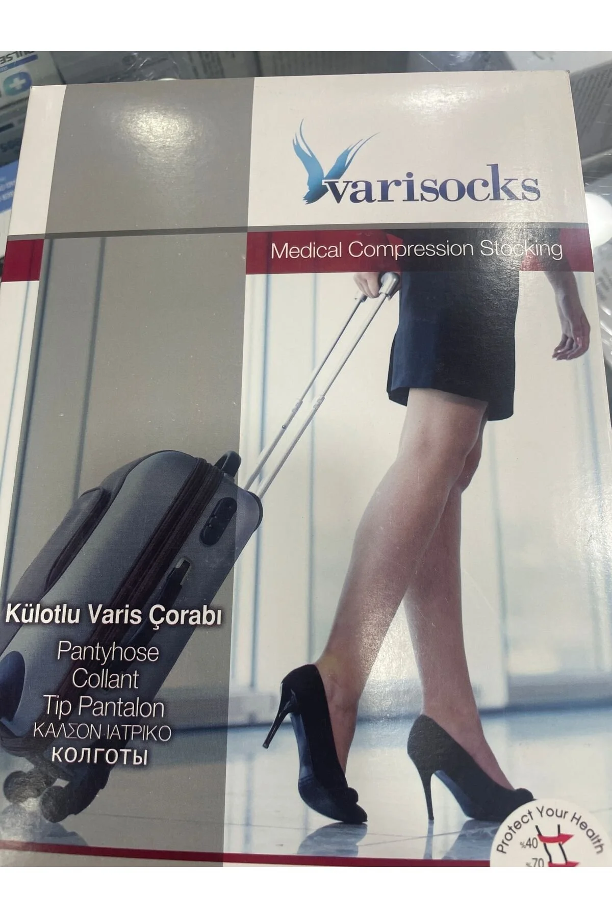 Case Külotlu Burnu Kapalı Ccl II Varis Çorabı No:7 Ten