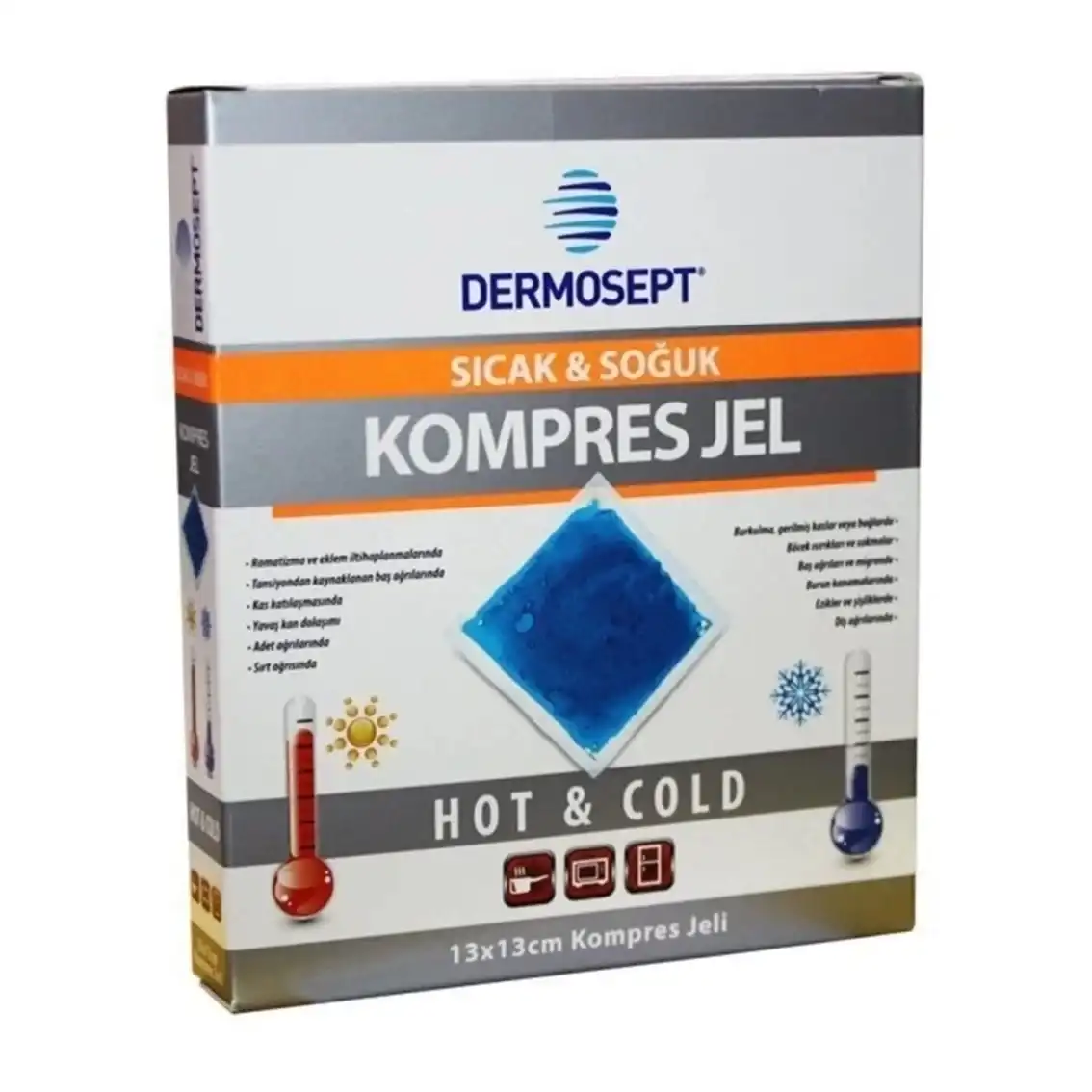 Dermosept Termojel 13x13