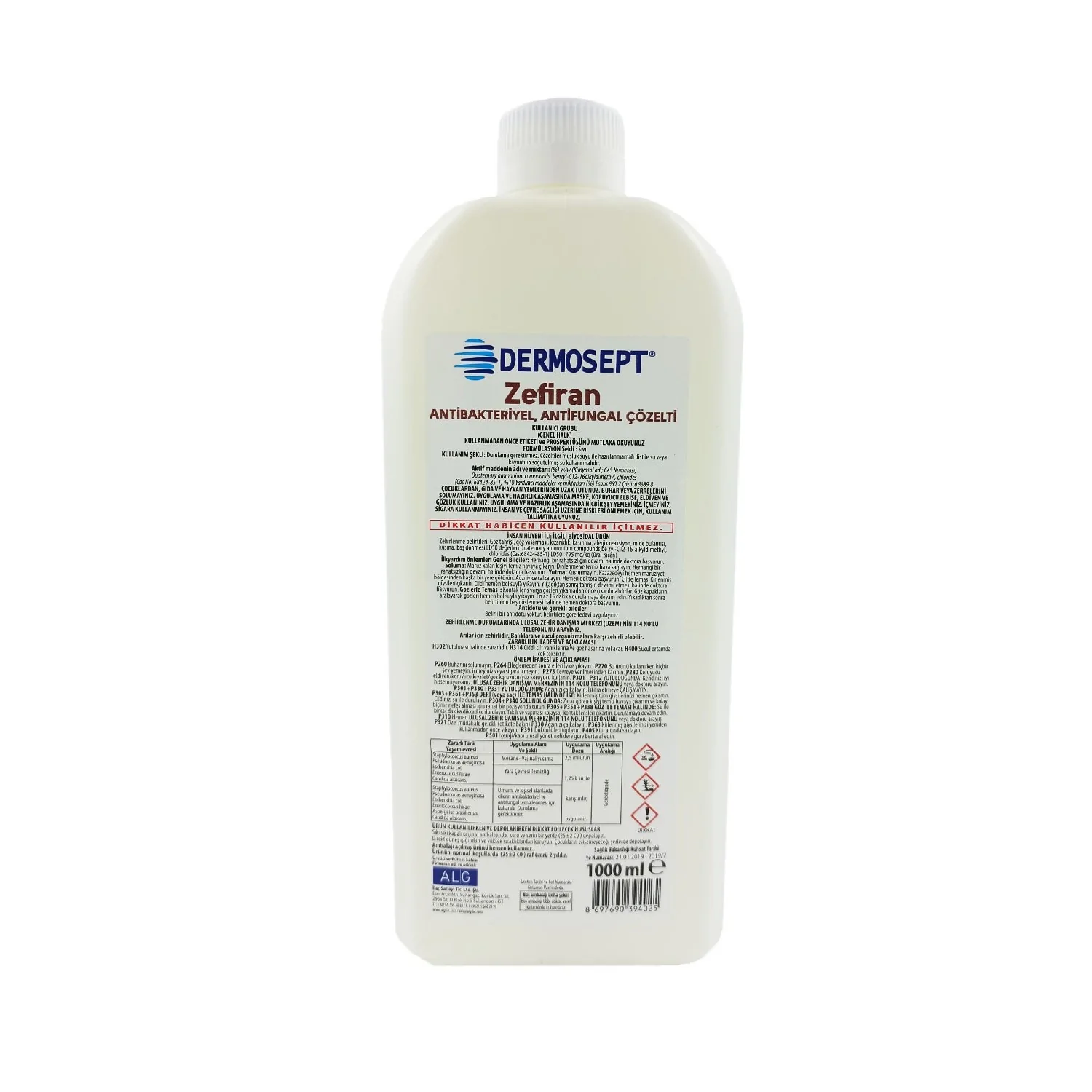 Dermosept Zefiran 1000 ml