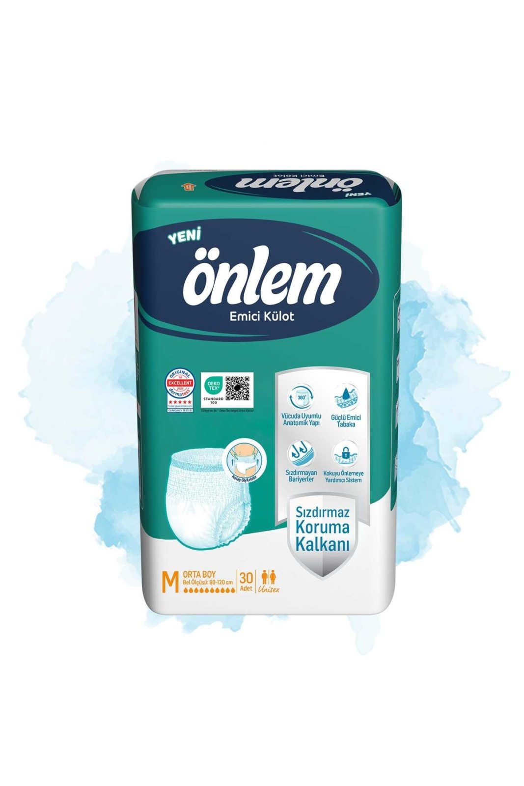 Emici Külot Yetişkin Bezi M - Medium - Orta (30 Adet)