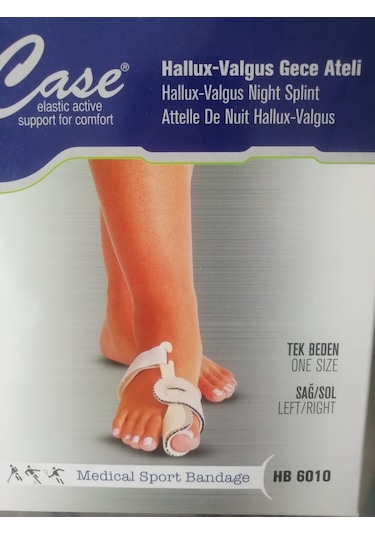 Case Hallux Valgus Gece Ateli HB 6010 Sağ