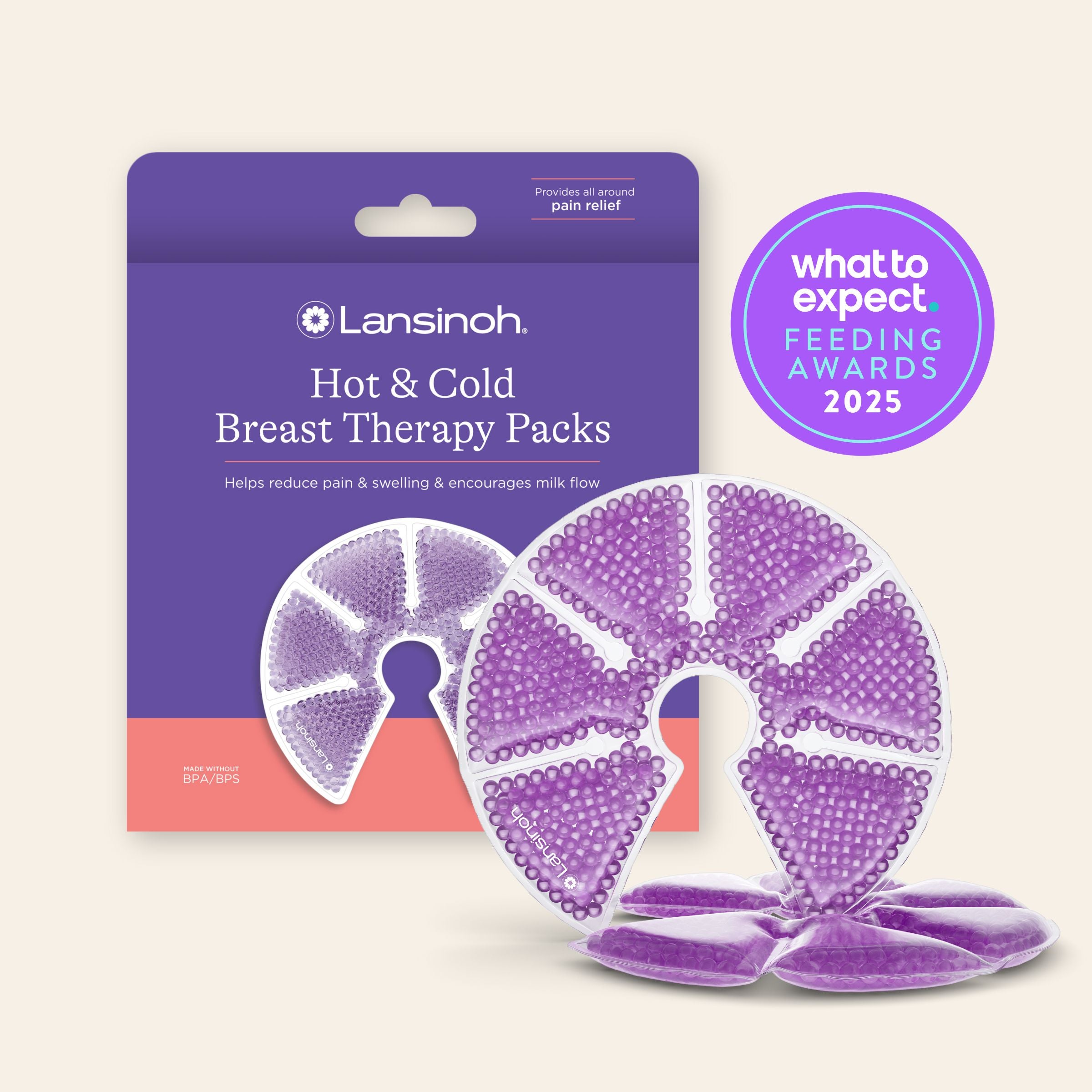 Lansinoh Thera Pearl Hot Or Cold Breast Therapy