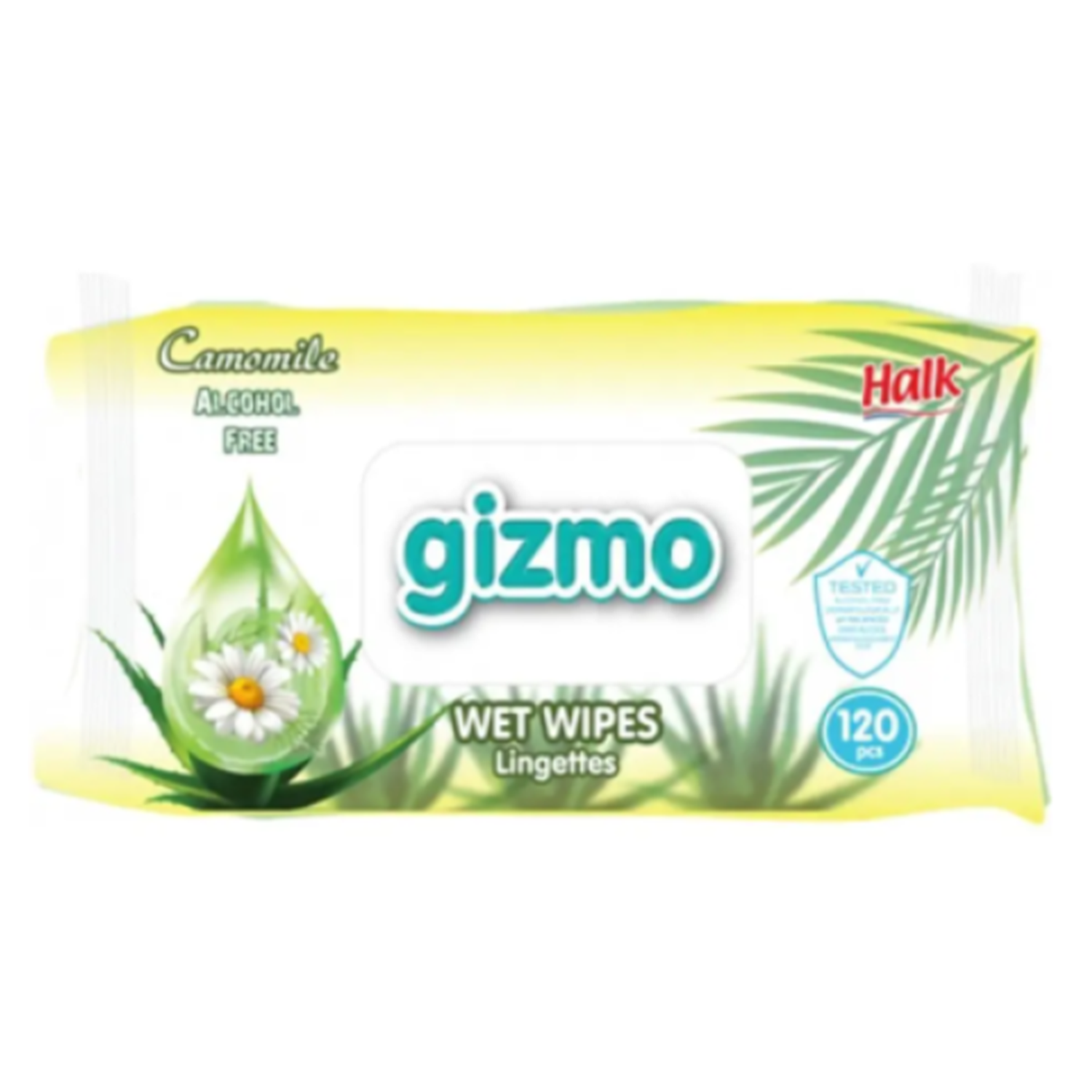 Gizmo Papatya Kokusu Islak Mendil 120 Adet