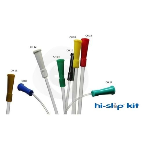 Hi-Slip Hidrofilik İdrar Sondası Kit 40 Cm Ch 16