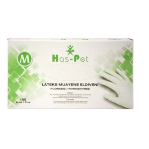 Haspet Pudrasız Muayene Eldiveni Medium