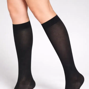 Ven&Fıt 0229 Varis Çorabı Diz Altı (Ad) Ccl2 Açık Burun Siyah (Xl)