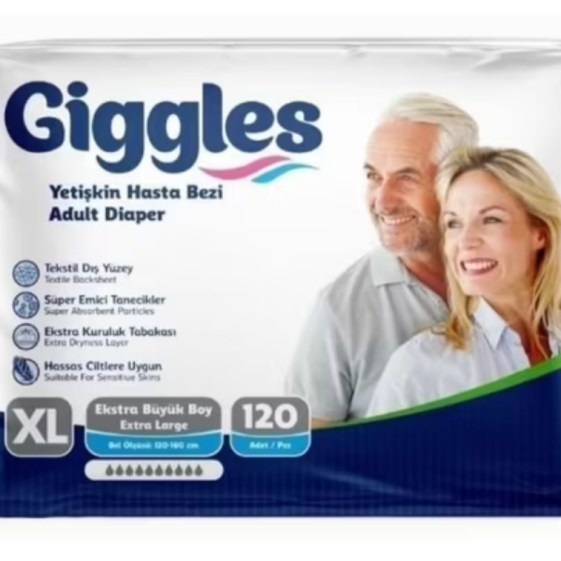 Giggles Hasta Bezi Bağlamalı - XL