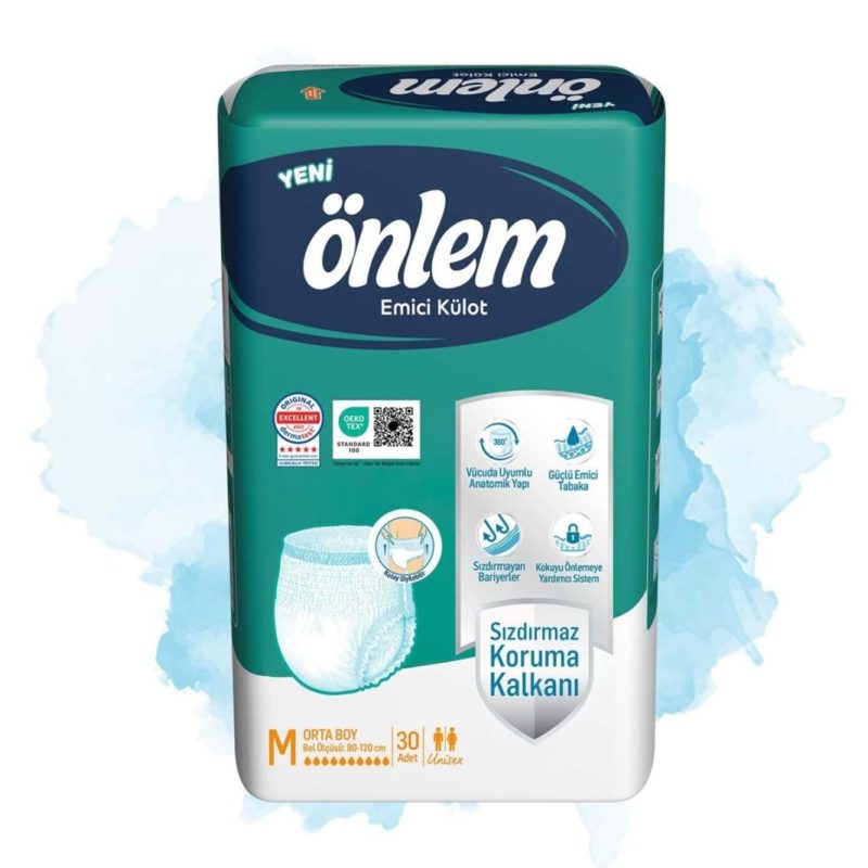Emici Külot Yetişkin Bezi M - Medium - Orta (30 Adet)