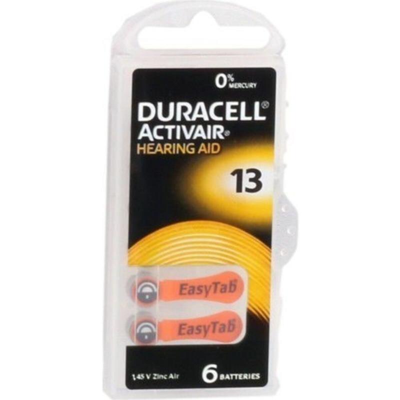 Duracell İşitme Cihazı Pili No: 13 (6 Adet)