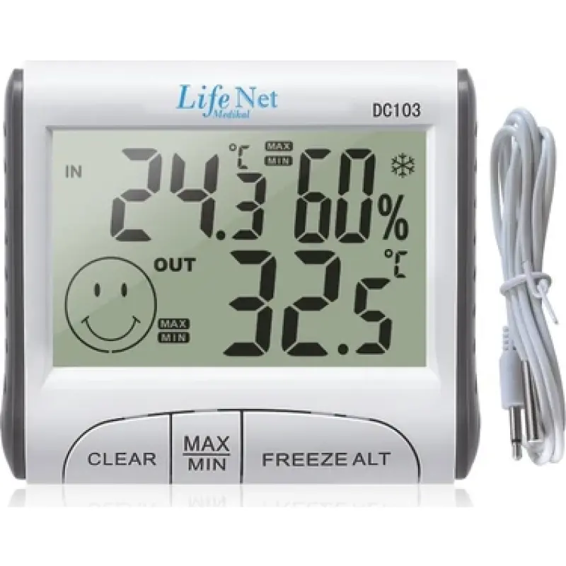 Life Net Isı ve Nem Ölçer DC 103
