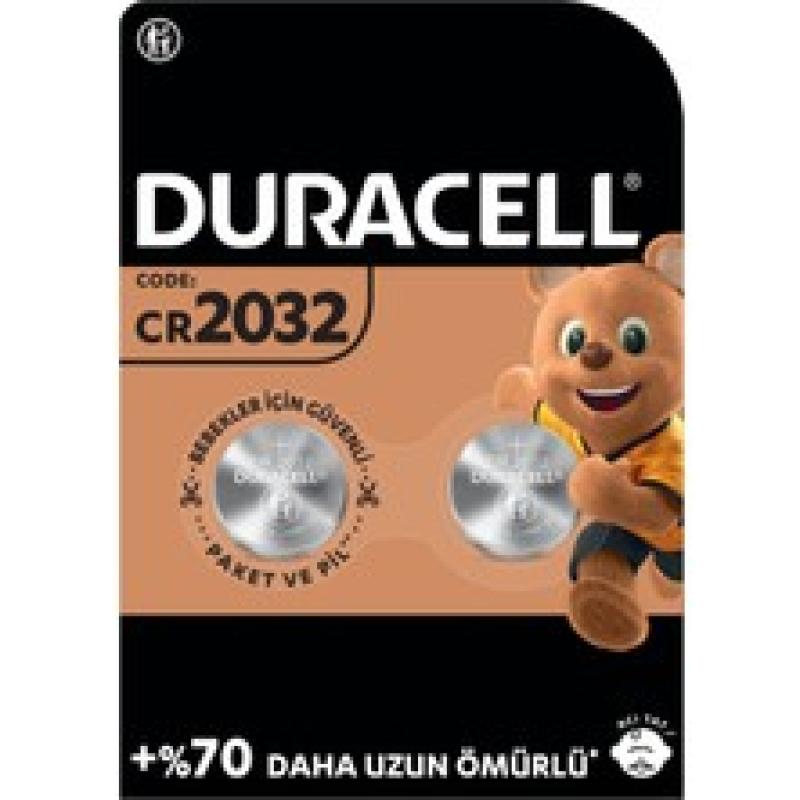 Duracell 2032 Pil (2 Adet)