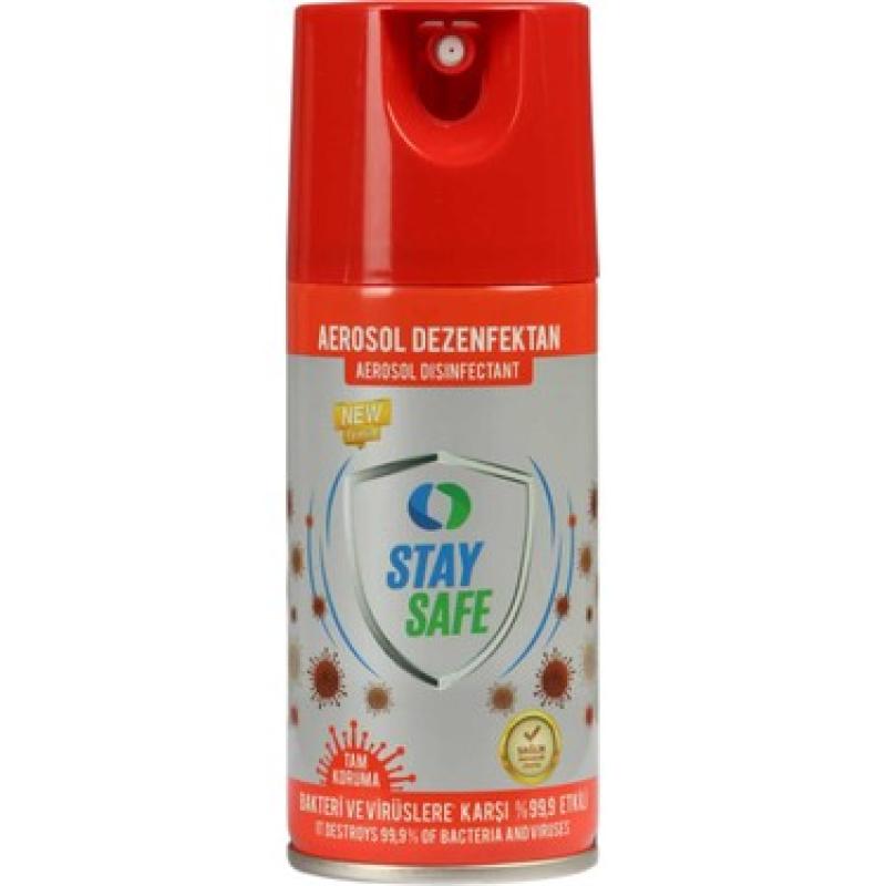 Stay Safe Aerosol Ortam Dezenfektanı 150 Ml