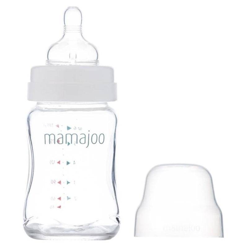 Mamajoo Cam Biberon&Biberon Emziği 180 Ml - No: 1