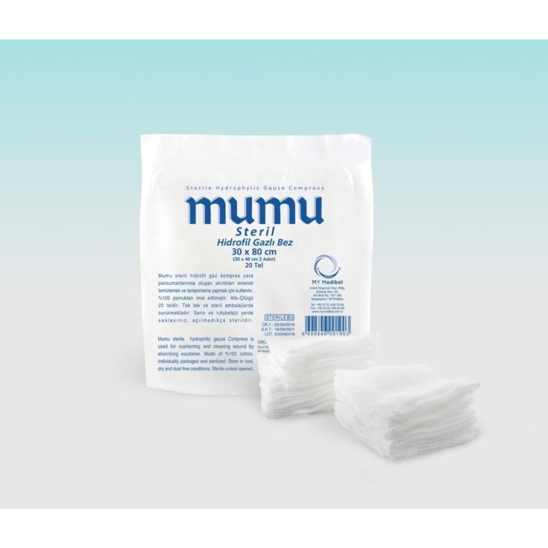 Mumu Steril Gaz Kompres 30CmX80Cm