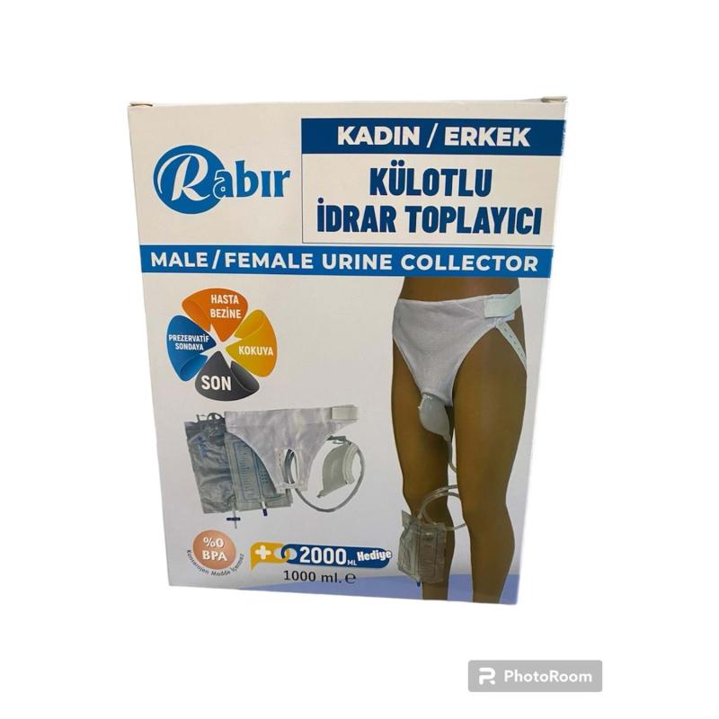 Rabır Külotlu İdrar Toplayıcı Yaşlı Erkek(1000 ml)