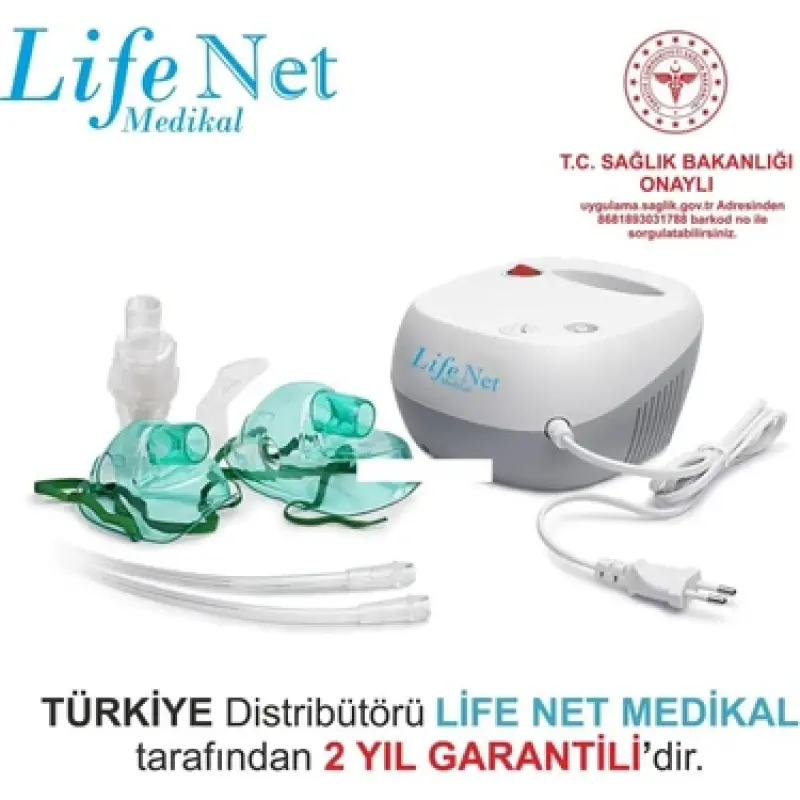 Life Net Kompresörlü Nebulizatör WNE201