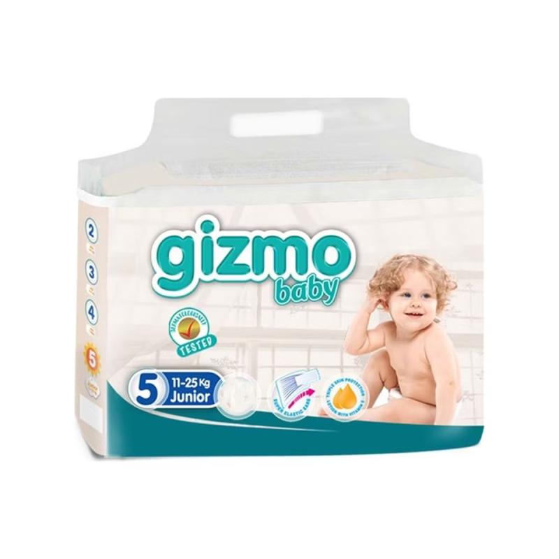 Gizmo Çocuk Bezi Bağlamalı No:4 30 Adet