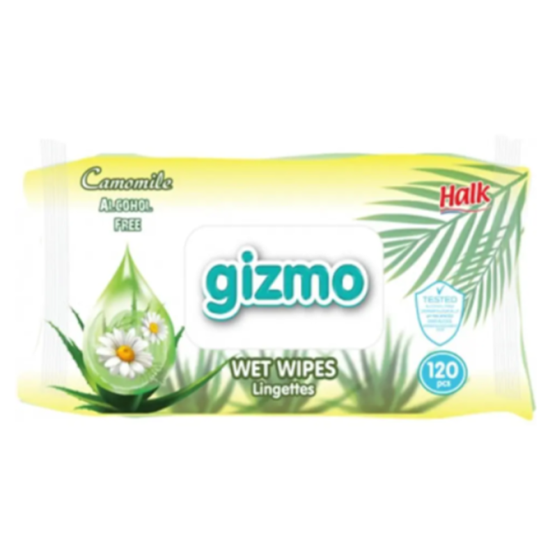 Gizmo Papatya Kokusu Islak Mendil 120 Adet