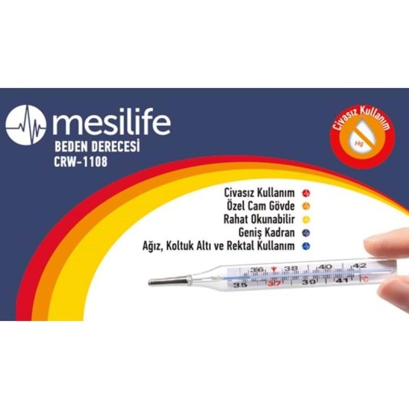 Mesilife Beden Derecesi Çubuk Ateş Ölçer M/CR.W00