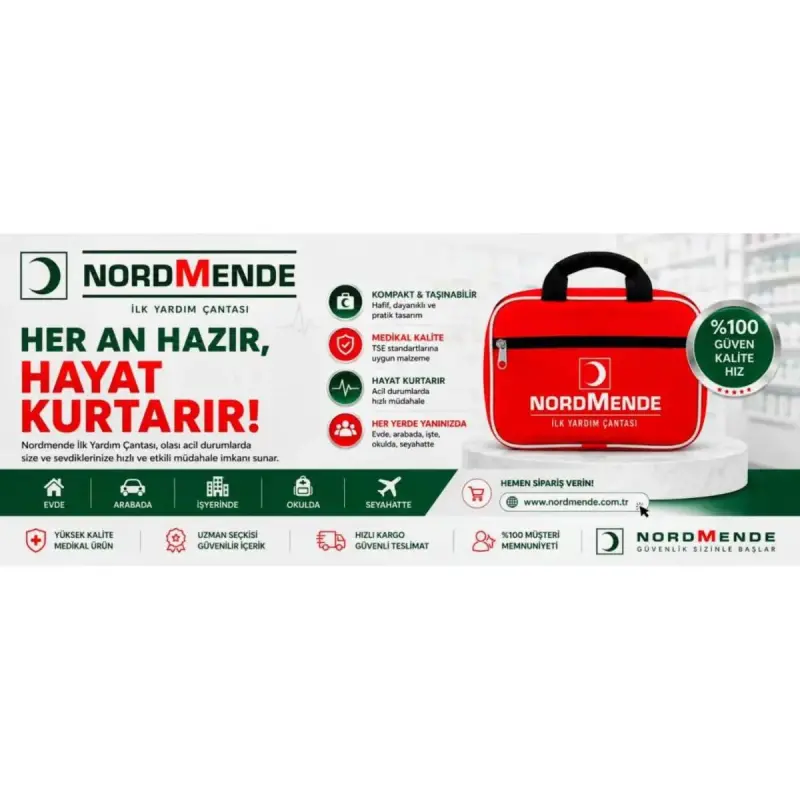 Nordmende İlk Yardım ve Travma Çantası