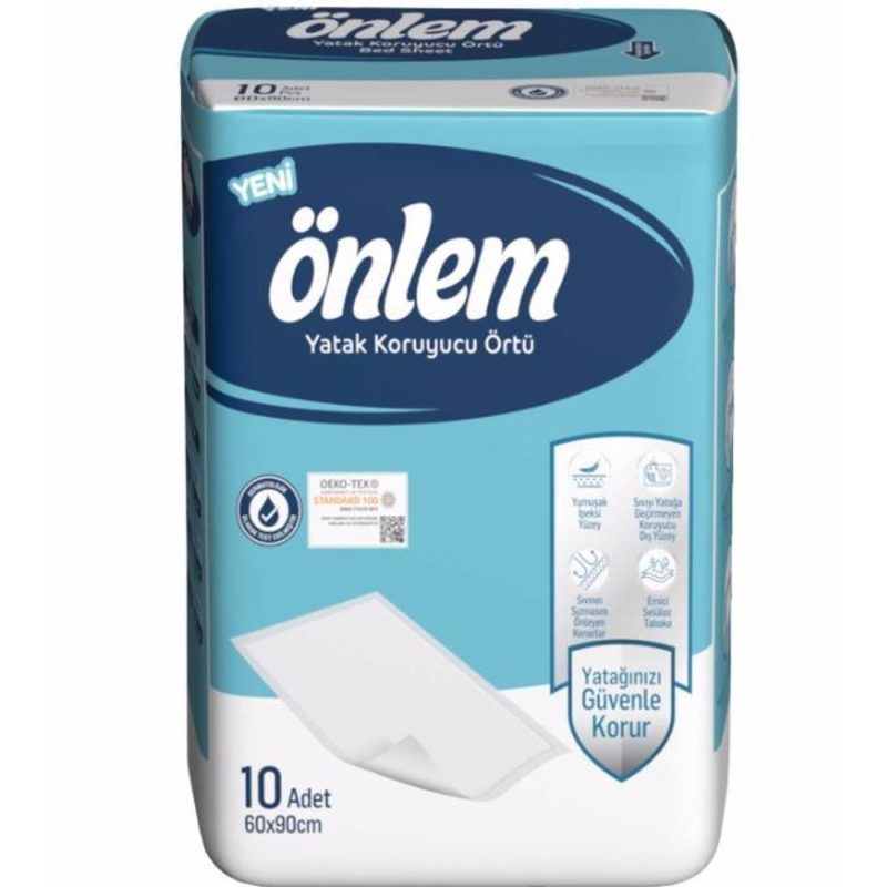 Önlem Yatak Koruyucu 60X90 10 Adet