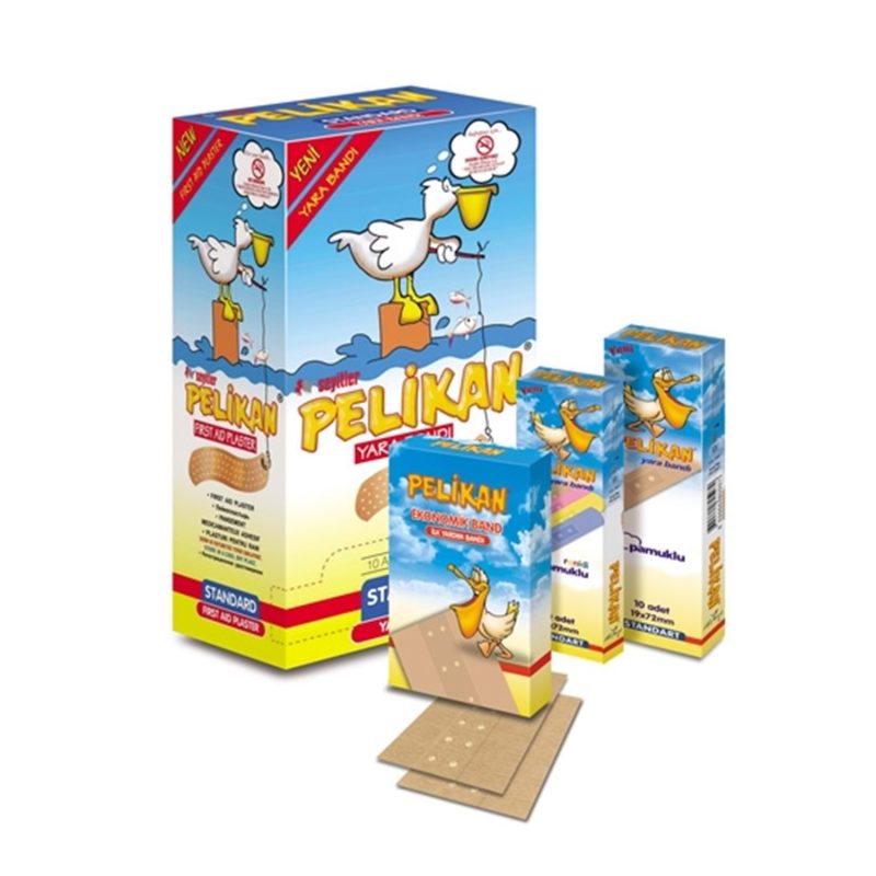 Seyitler Pelikan Yara Bandı (10 Adet X 30 Paket)