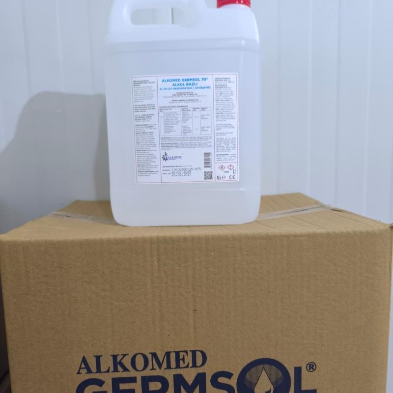 EL VE CİLT DEZENFEKTANI 5 LİTRE ALKOMED