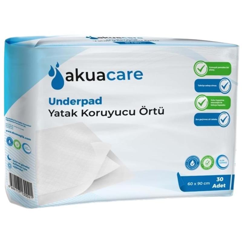 Hasta Alt Açma Yatak Koruyucu Örtü 60*90 Cm (İÇ adet 30 adet)