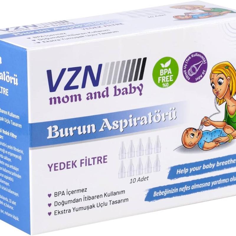Vzn Bebek Burun Aspiratörü Yedek Ucu 10 Adet