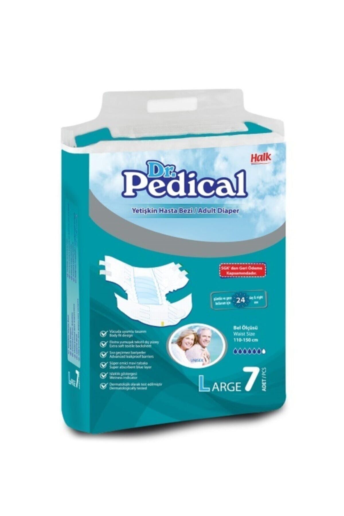 Dr.pedical 7li Yetişkin Hasta Bezi Büyük Beden